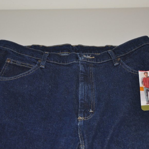 Wrangler Regular Flex Comfort Men's Blue Jeans Size 36 x 34 - Picture 3 of 11